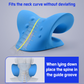 Portable Neck Stretcher Back Posture Corrector Cervical Pillow Massager