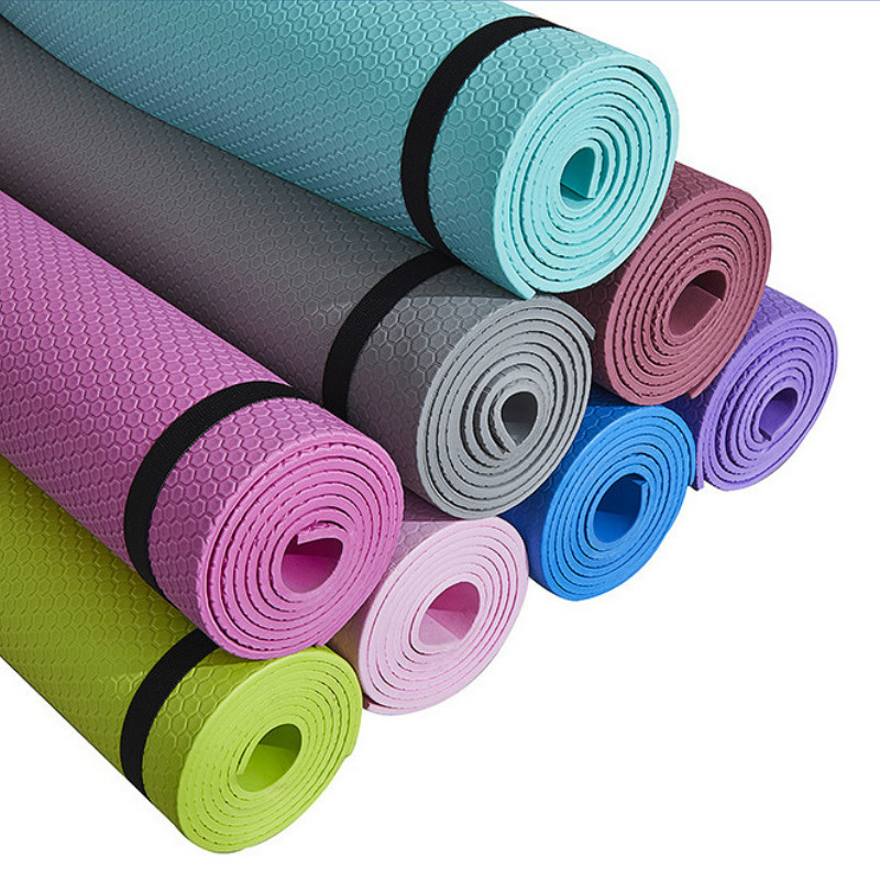 Yoga Mat Anti-skid Sports Fitness Mat 3MM-6MM Thick EVA Comfort Foam yoga matt for Exercise