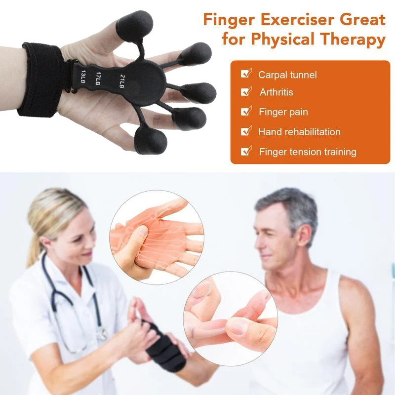 Finger Grip Exerciser 6 Resistant Levels