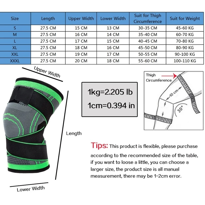 Kneepad Men & Women for Arthritis Joints Protector Fitness