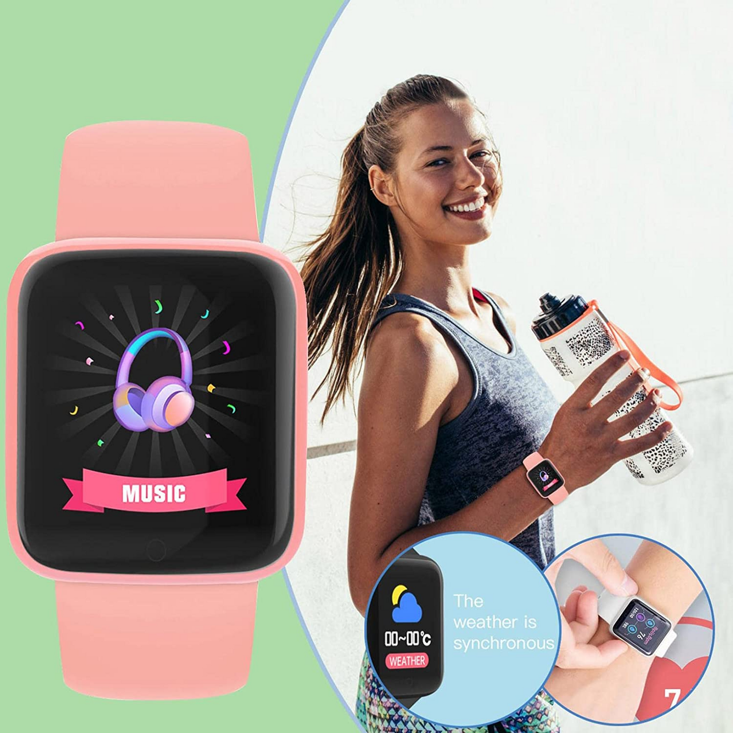 Fitness Tracker Multifunctional Smart Watch