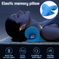 Portable Neck Stretcher Back Posture Corrector Cervical Pillow Massager