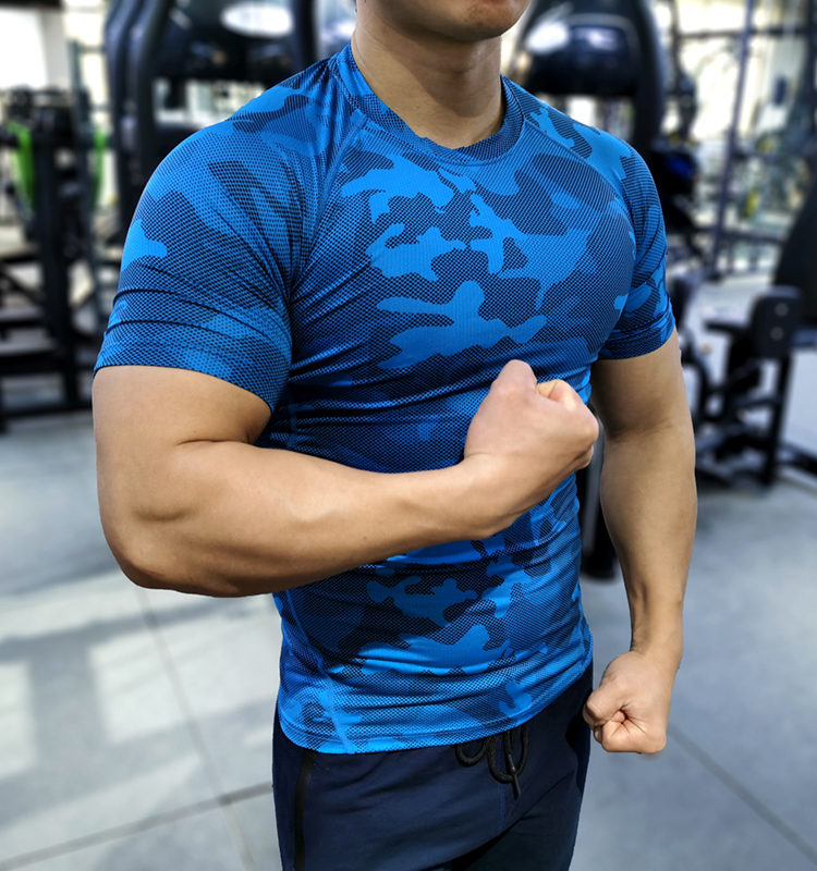 Maximize Your Workout with Men's Compression T-Shirt - Short Sleeve Athletic Sport Tees for Gym, Running, and Fitness